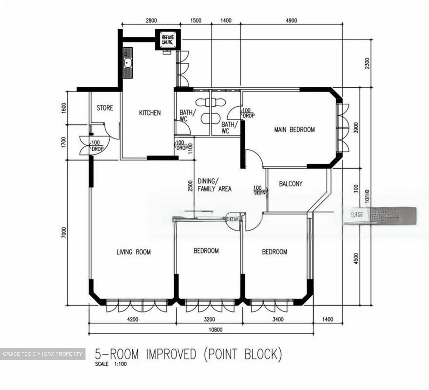 Blk 212 Jurong East Street 21 (Jurong East), HDB 5 Rooms #434444061